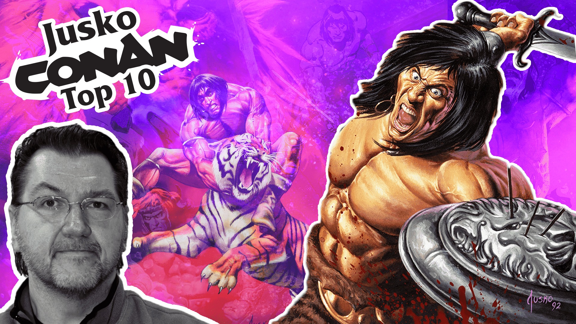 Top 10 Savage Conan Masterpieces by Joe Jusko – Art Unleashed! thumbnail