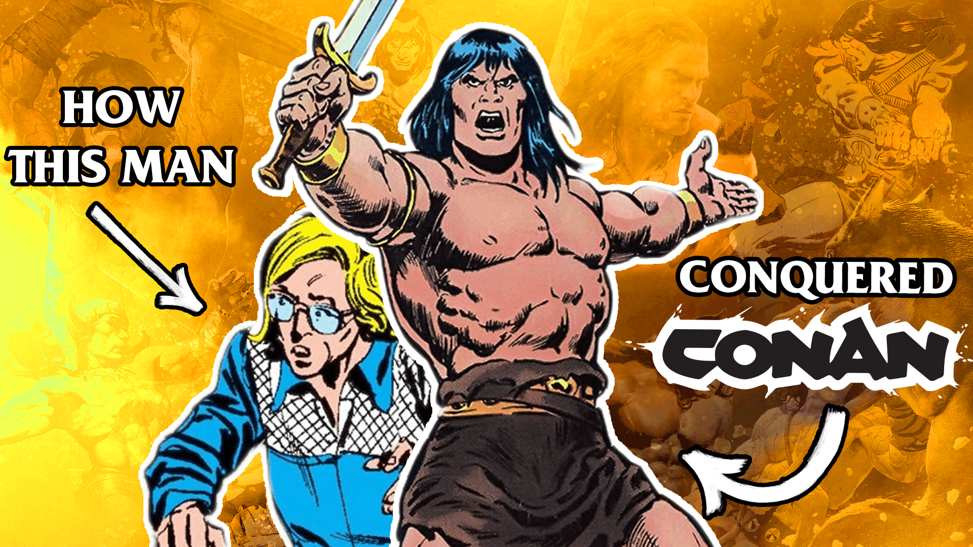 How did this man CONQUER Conan? | Roy Thomas - Official Conan the Barbarian Podcast #1 thumbnail