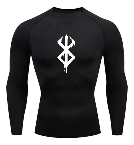 Camisa Compressão Berserk Guts Academia Treino Gym Uv 50+ thumbnail