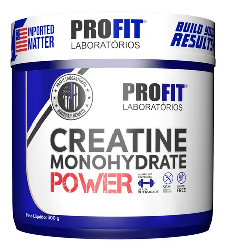 Suplemento Creatina Monohidratada Pote De 300g Em Pó Profit Laboratórios thumbnail