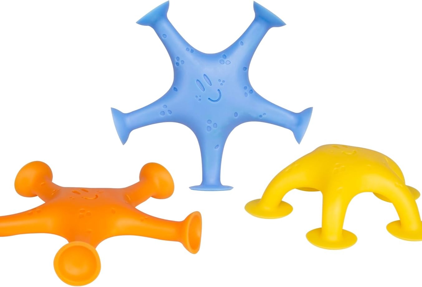Ubbi Starfish Stretch and Suction Bath Toys For Toddlers and Baby thumbnail
