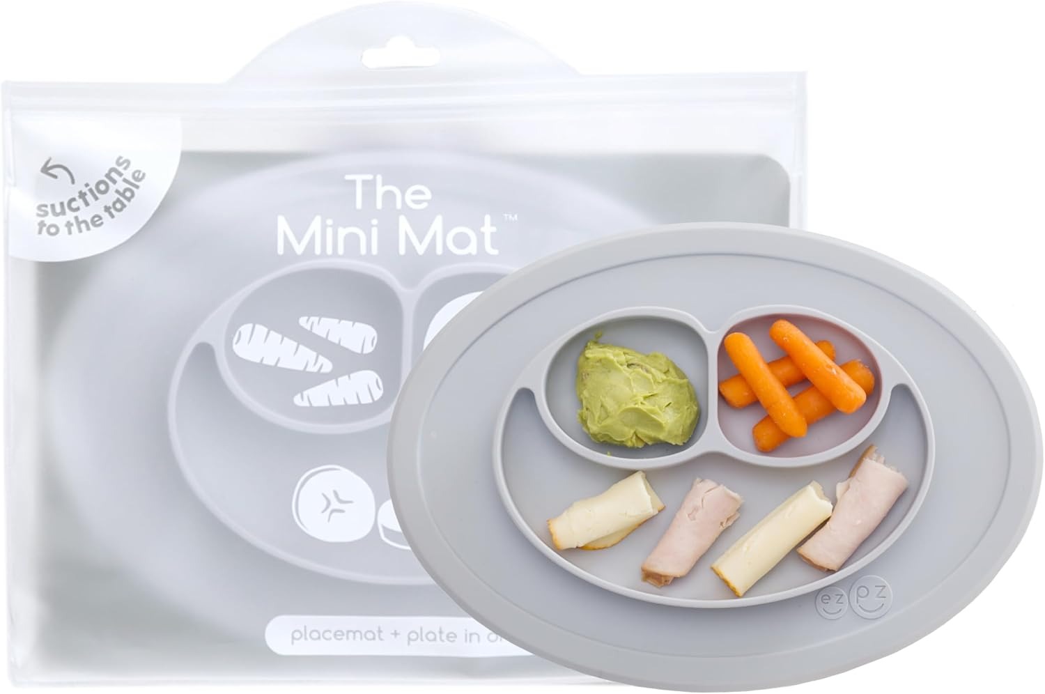 Mini Mat Suction Plate with Built-in Placemat 🍽️ thumbnail