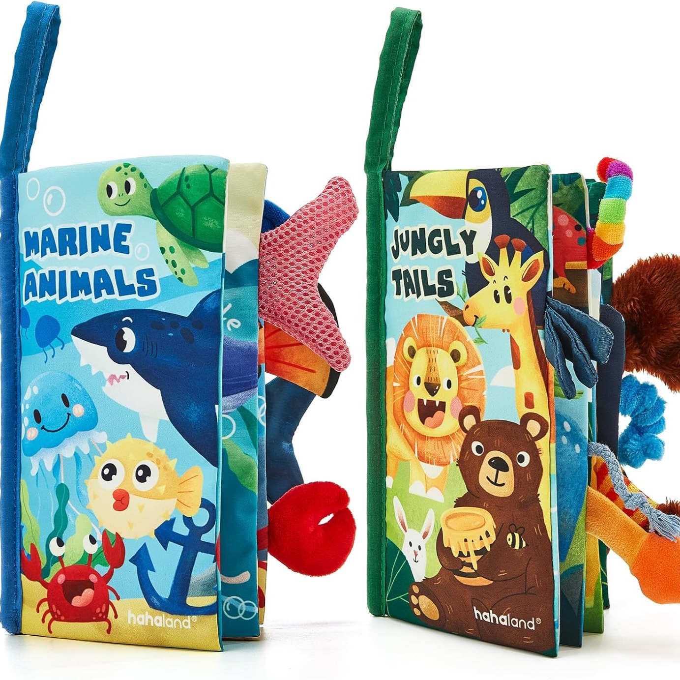 Touch and Feel First Crinkle Cloth Soft Book for Babies thumbnail