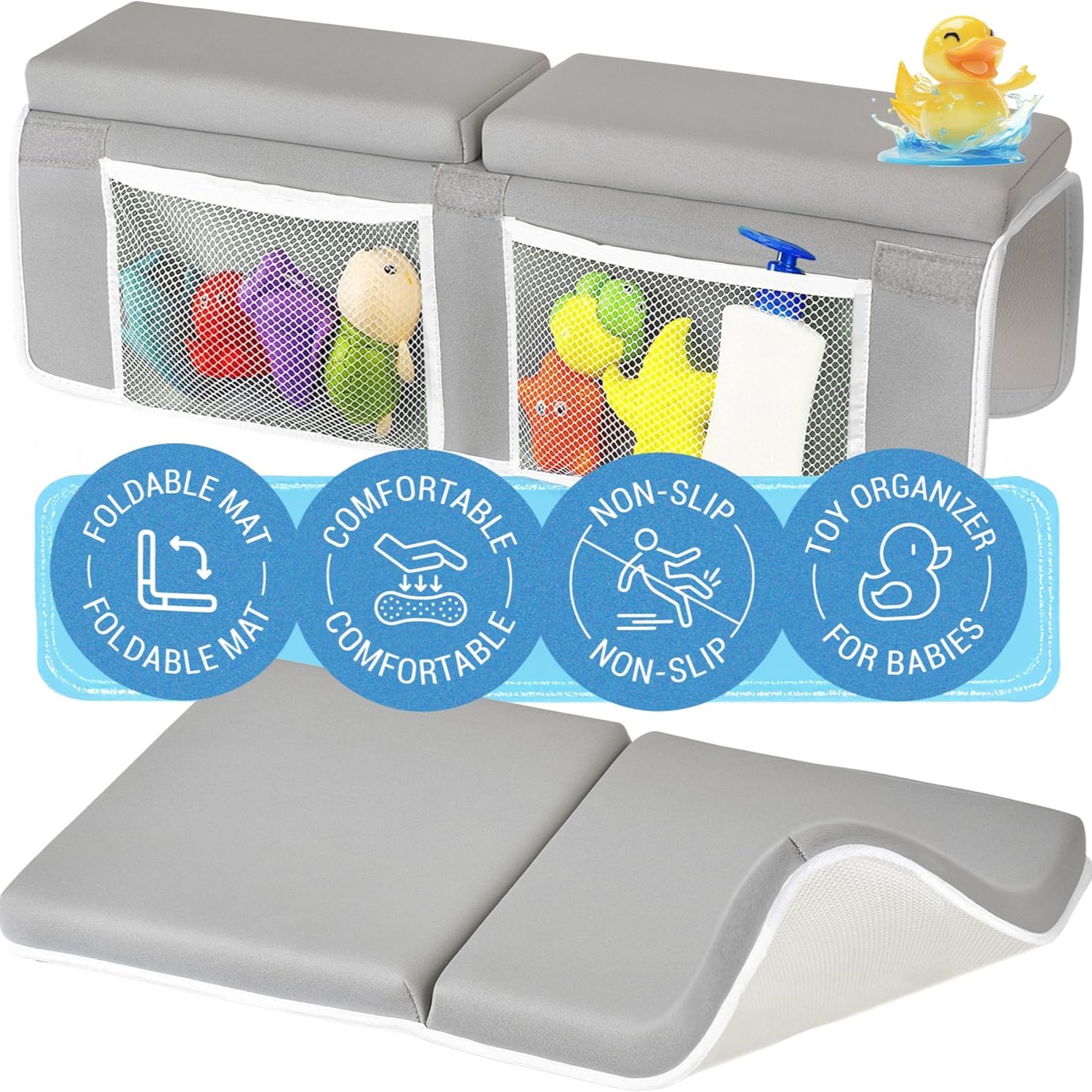 Baby Bath Kneeler and Elbow Kneeling Rest Pad Set thumbnail