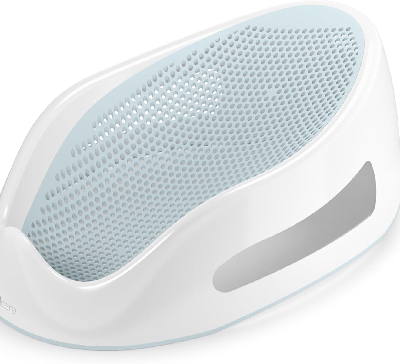 Angelcare Baby Bath Support, Aqua, for babies less than 6 months of age, Made in Canada thumbnail