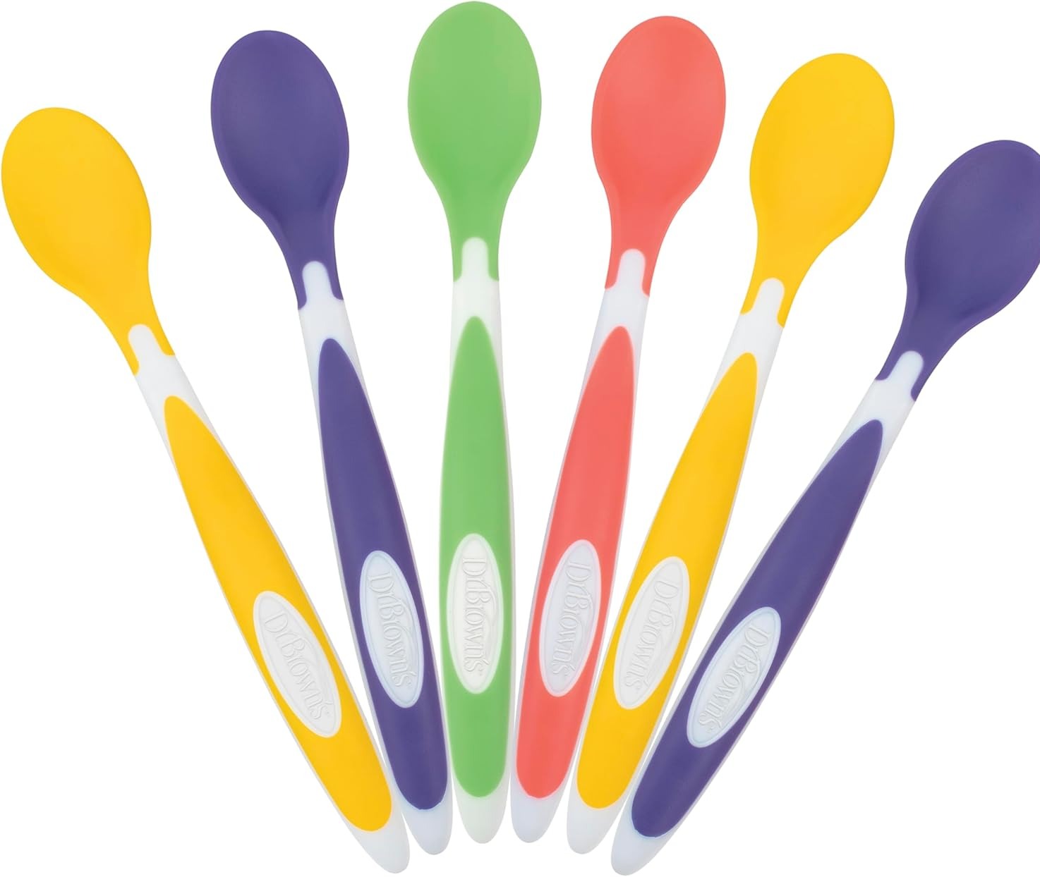 Dr. Brown's Soft-Tip Toddler Feeding Spoons 🍽️ thumbnail