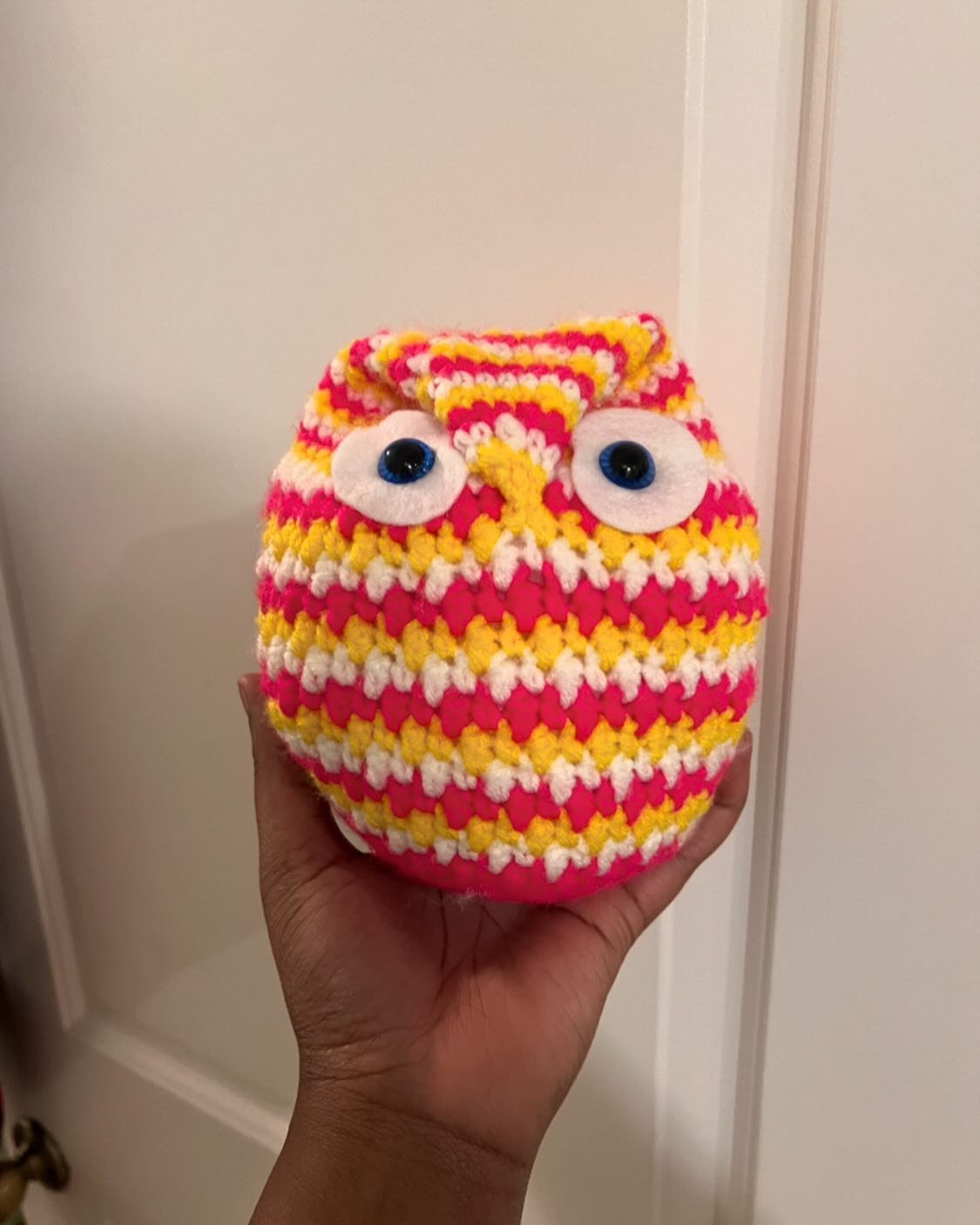 I think this is the cutest custom order I’ve done so far!
If you want your own little crocheted owl, check out the @kofi