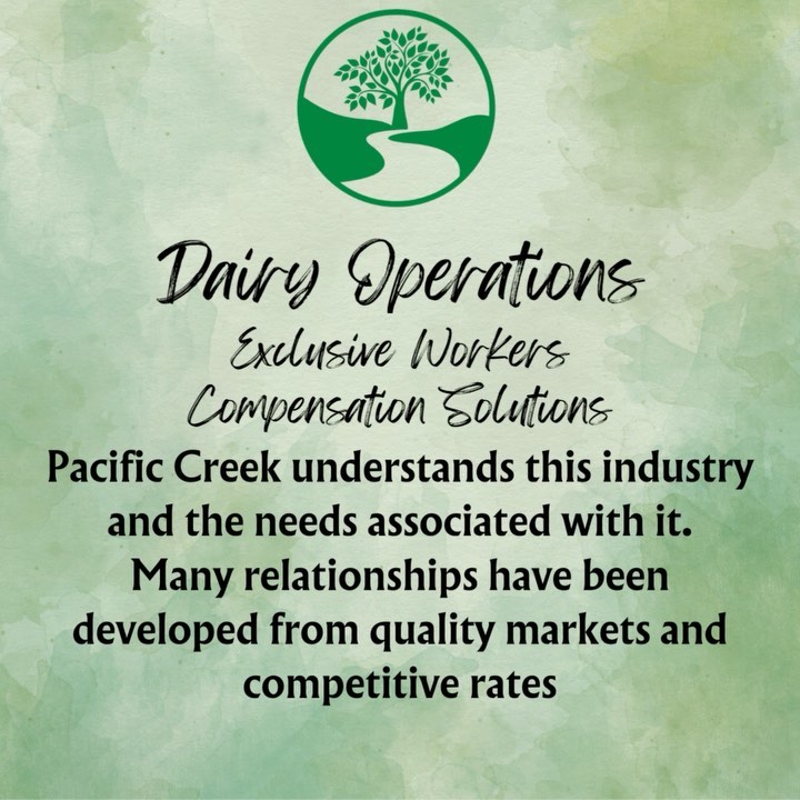 We, Pacific Creek Insurance Services, would love to share what we specialize in and how! 
Our goal is to ensure our comm