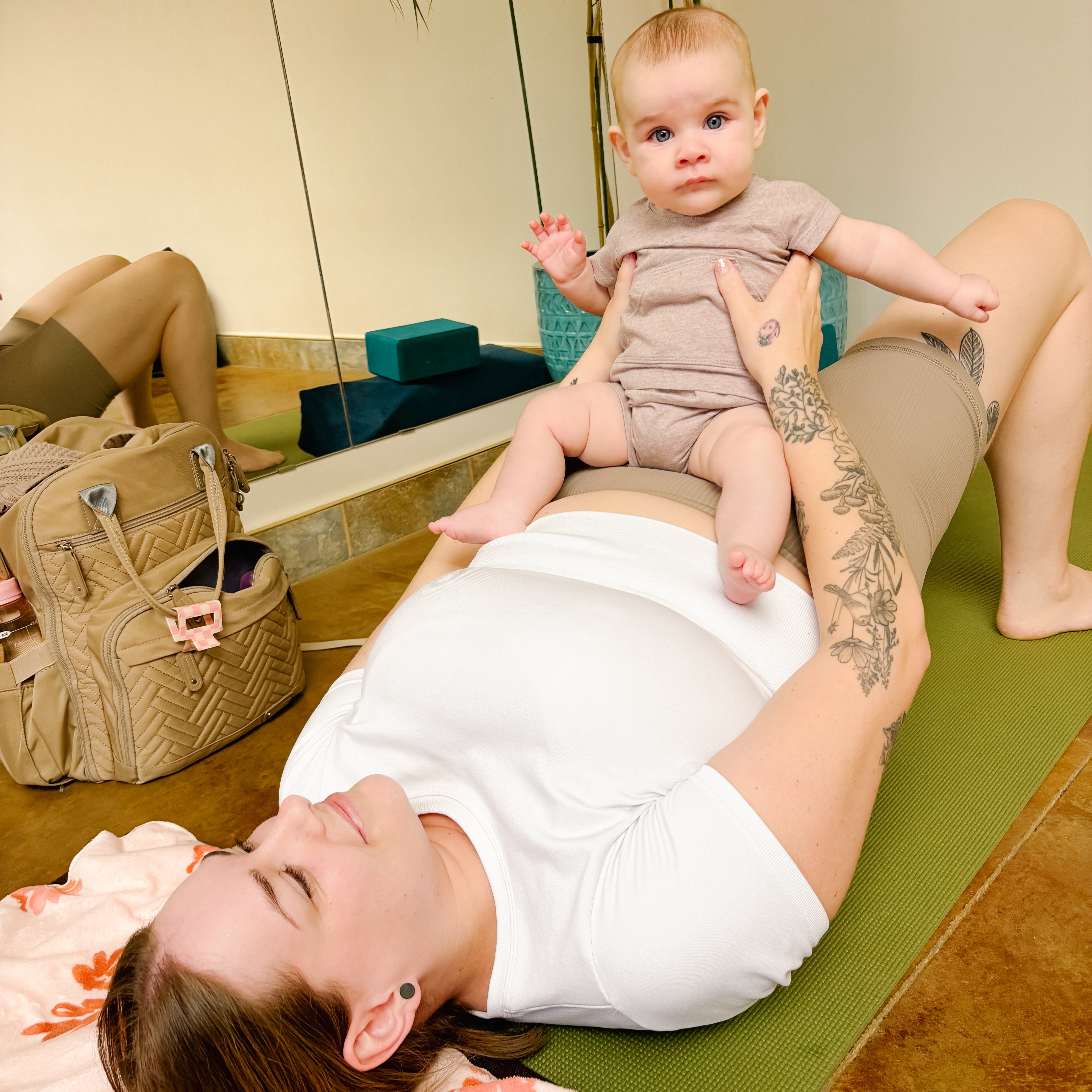 January 5, 12, 19, 26  Baby + Me Yoga *4 week series thumbnail