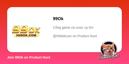  99Ok's profile on Product Hunt | Product Hunt thumbnail