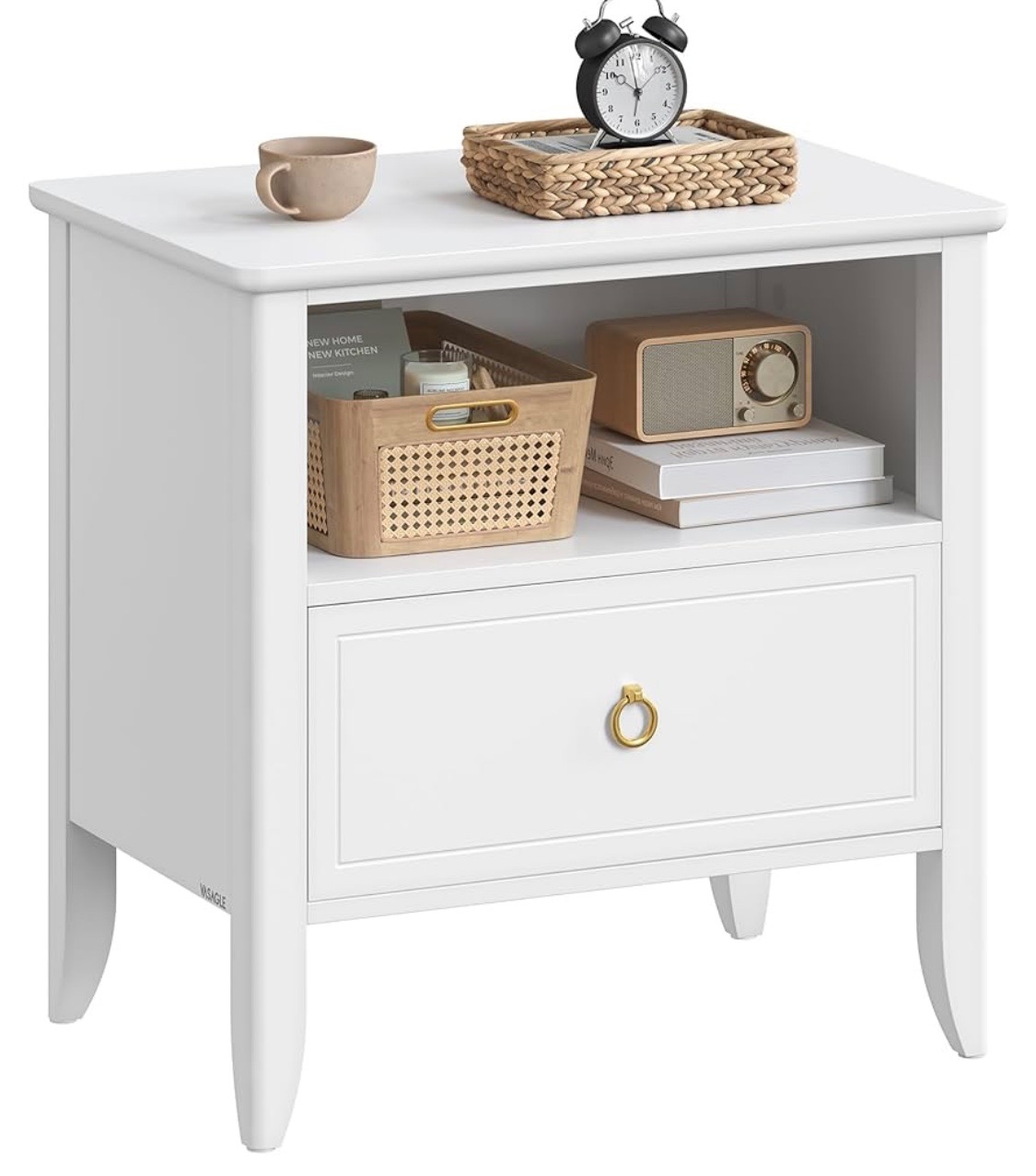 White nighstand  thumbnail