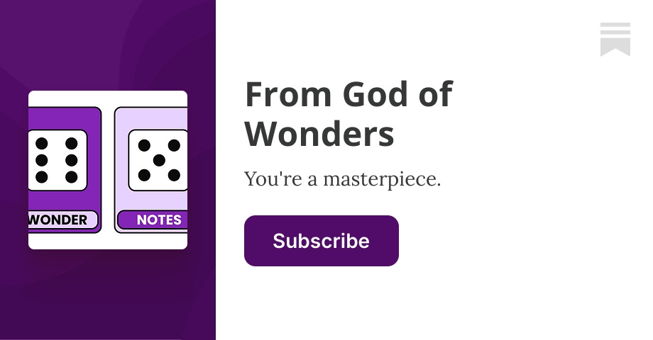 What you do daily becomes your culture. In this email community, you'll discover timeless wisdom to your life's questions, concerns and perspectives. Subscription is free for now. thumbnail