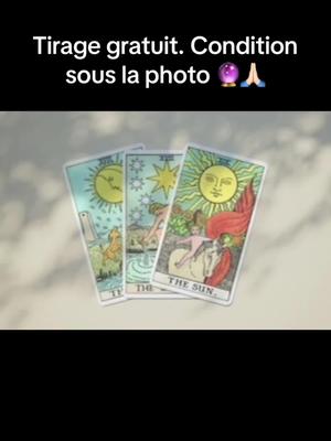 🔮 Aujourd'hui, c'est tirage gratuit a une question! 🔮  Pour participer, abonne-toi à mon compte et envoie-moi ta questio