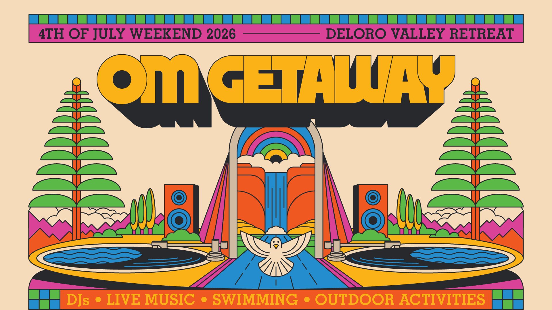 Om Getaway - July 2nd-4th thumbnail