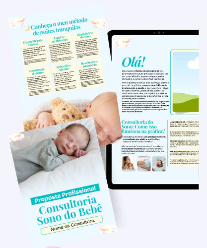 Proposta profissional sono do bebê thumbnail
