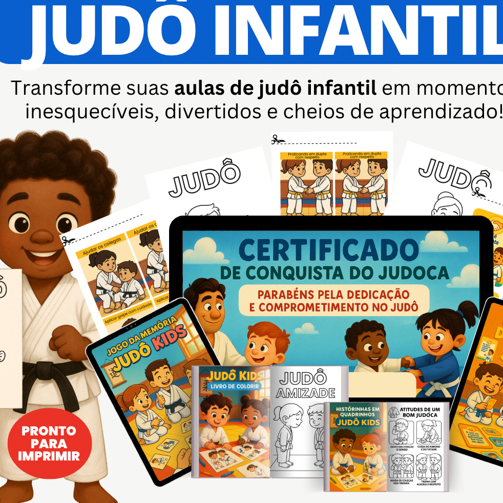 JUDÔ INFANTIL  ATIVIDADES PRONTAS  thumbnail