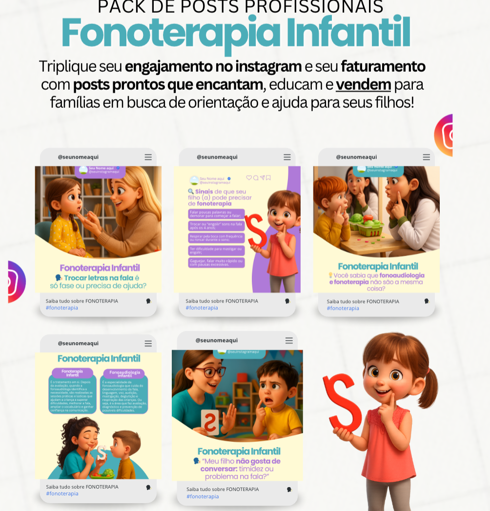 FONOTERAPIA: Posts prontos  thumbnail