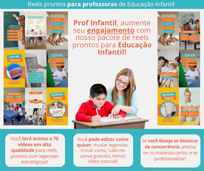 Reels para Prof Infantil thumbnail