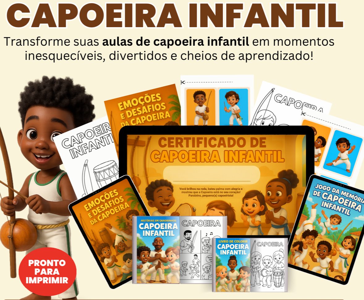 CAPOEIRA INFANTIL  ATIVIDADES PRONTAS  thumbnail