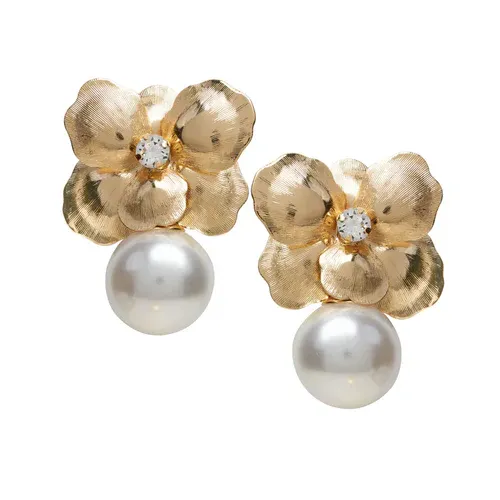 ORCHID DUET FLOWER STUD thumbnail