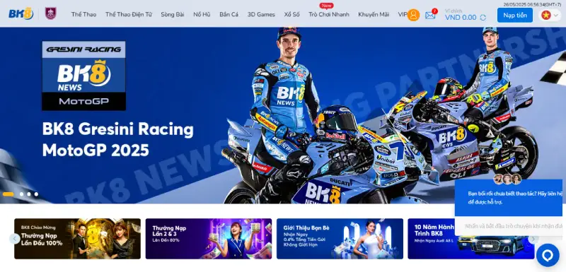 BK8 – Nhà cái uy tín hợp pháp | Link Đăng Nhập Chính Thức thumbnail