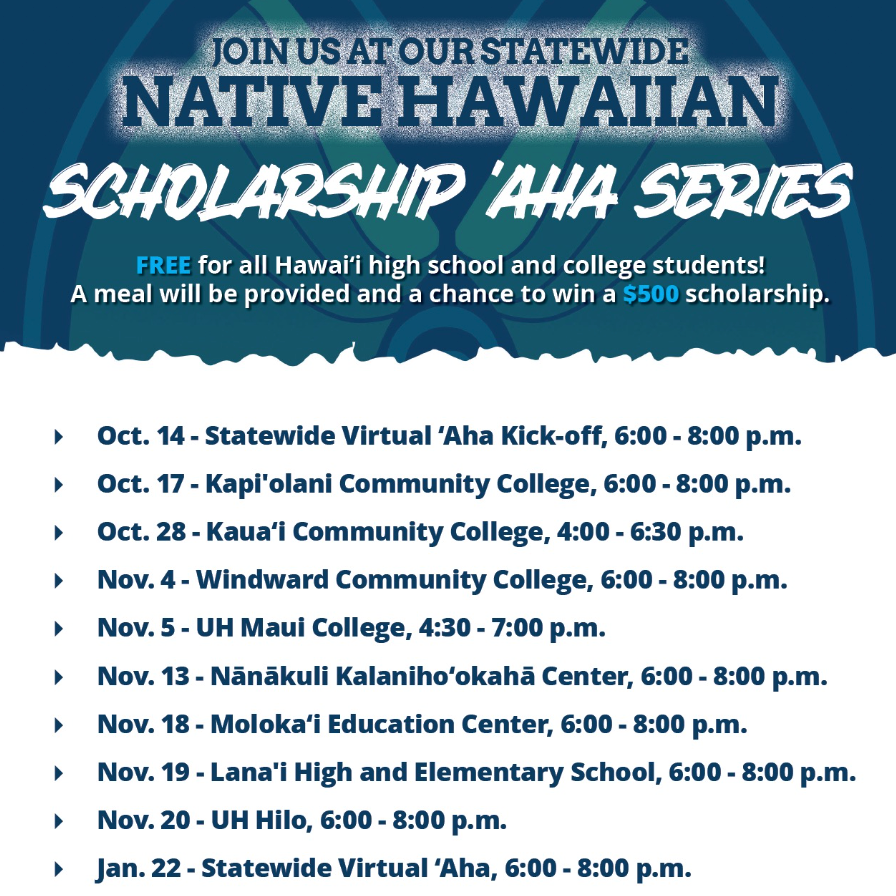 💰 UH Hilo Scholarship ʻAha Registration- November 20. 2025 thumbnail