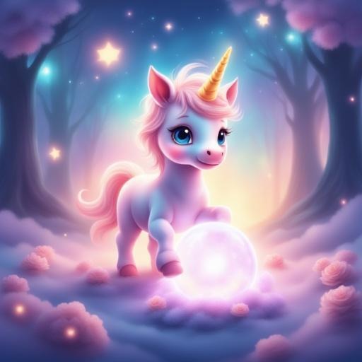 "Les confidences de la petite licorne" 🦄💌 15€ thumbnail