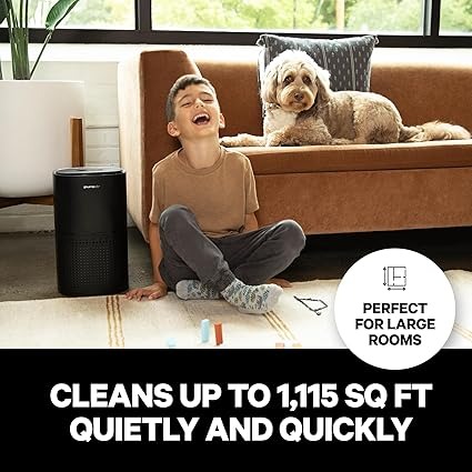 Amazon.com: Powerful PuroAir HEPA Air Purifiers for Home Large Rooms - Covers 1,115 Sq Ft - Filters Up To 99% of Pollutants, Smoke, Pollen, Dust, and VOCs - Quiet HEPA Air Filter - Air Purifiers for Bedroom : Home & Kitchen thumbnail