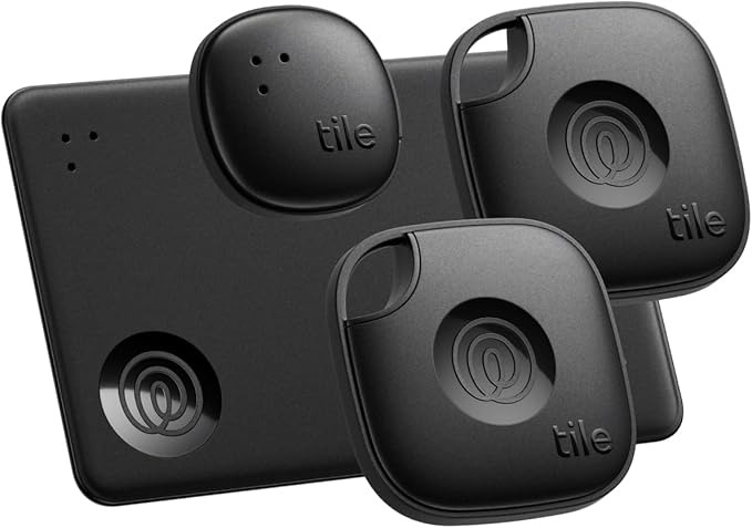 Amazon.com: Tile by Life360 Essentials (2024) - Bluetooth Trackers & Item Locators for Keys, Wallets, Remotes & More; Easily Find All Your Things. Both iOS and Android Compatible. 4-Pack (Mates/Slim/Sticker) : Electronics thumbnail