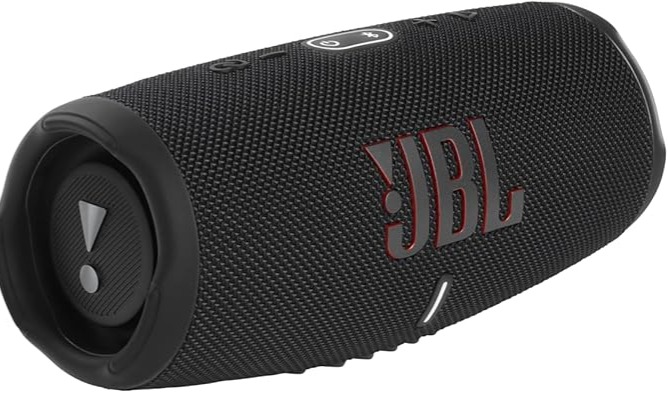 JBL CHARGE 5 - Portable Waterproof (IP67) Bluetooth Speaker with Powerbank USB Charge out, 20 hours playtime, JBL Partyboost (Black) thumbnail