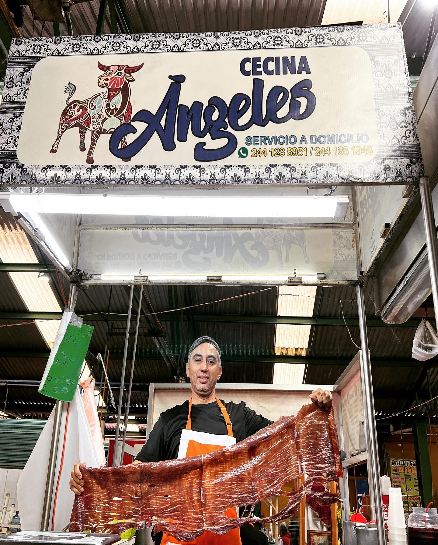 Atlixco & Yecapixtla: beautiful cecina,beautiful mercado & beautiful ice cream of maracuya & coco with the works. #tacos