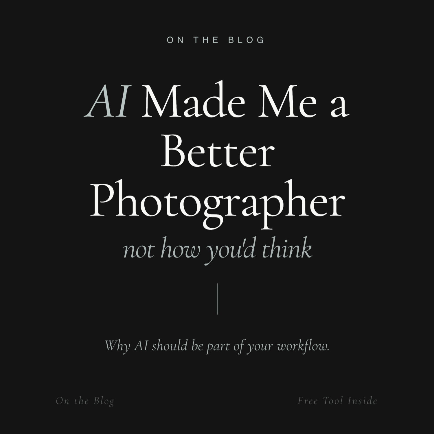 FOR PHOTOGRAPHERS thumbnail