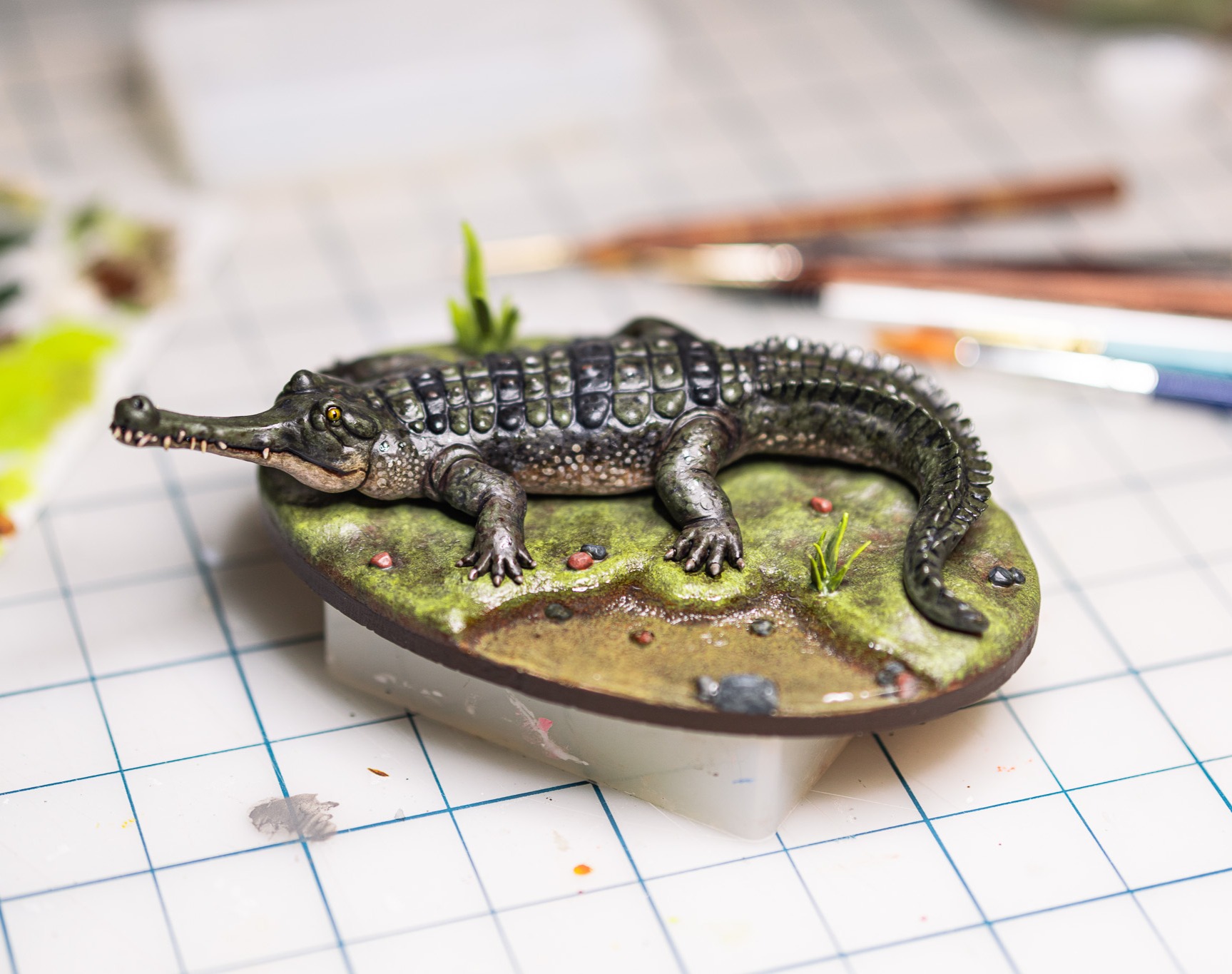 Gharial Sculpture thumbnail
