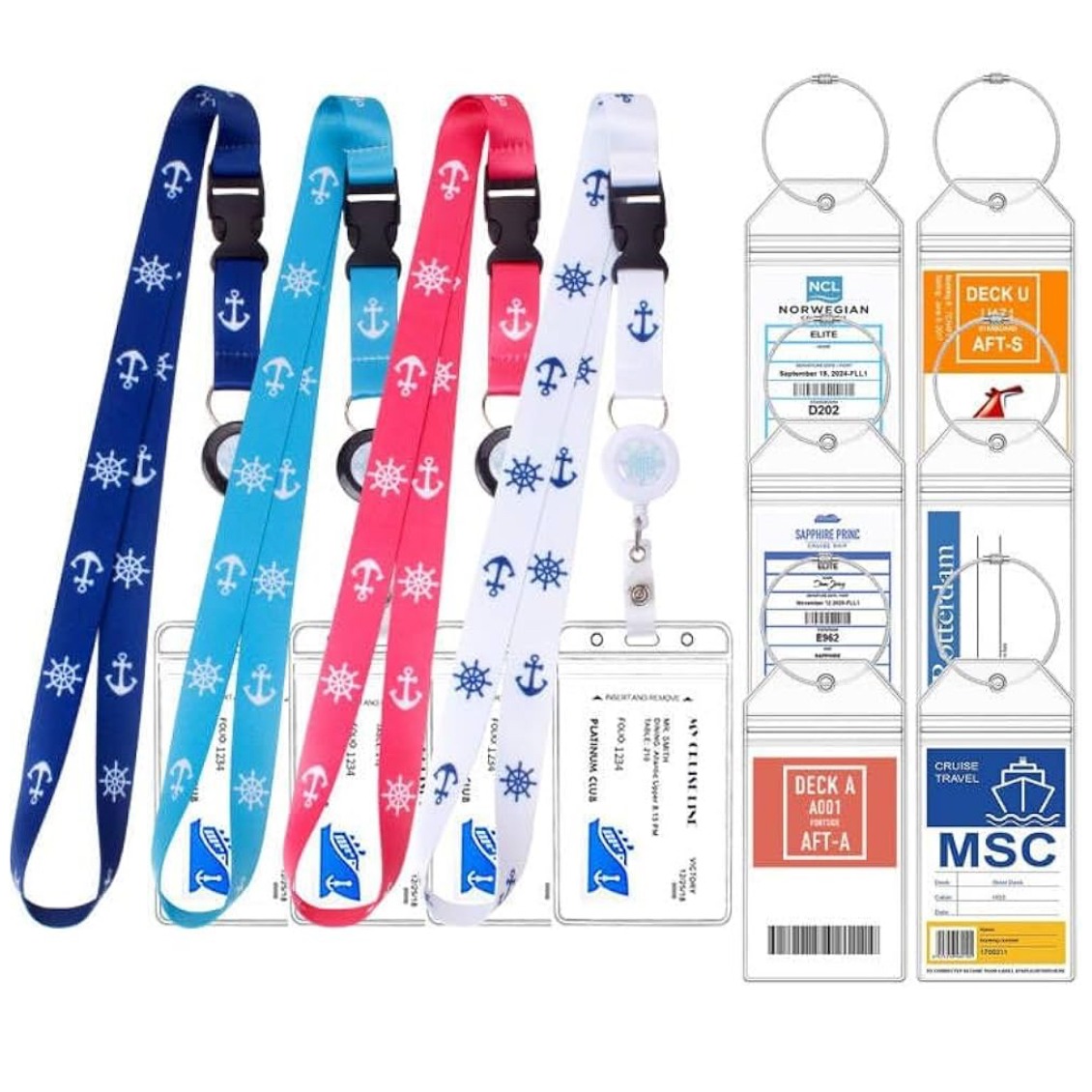 Cruise Lanyard and Luggage Tag Holders thumbnail