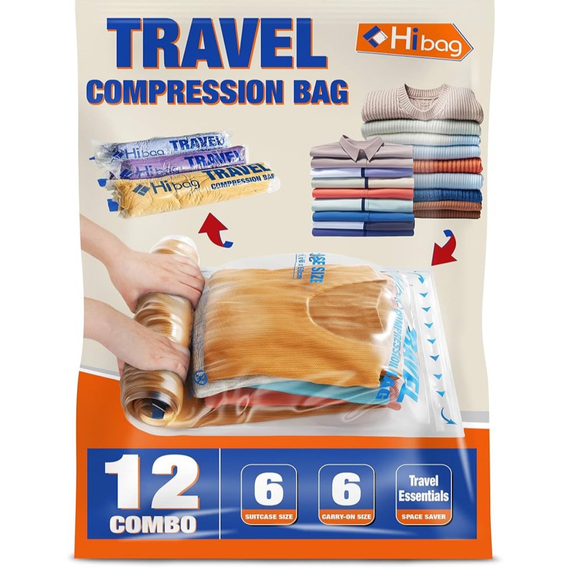 Travel Compression Bags thumbnail
