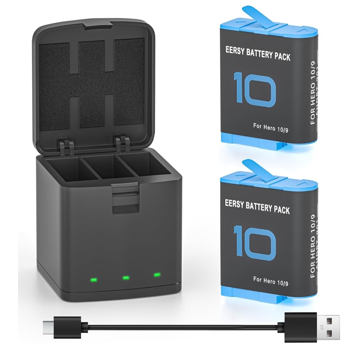 2Pack Batteries fit for Go Pro thumbnail