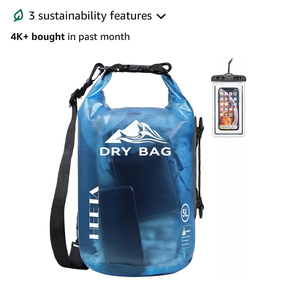 HEETA Dry Bag Waterproof thumbnail