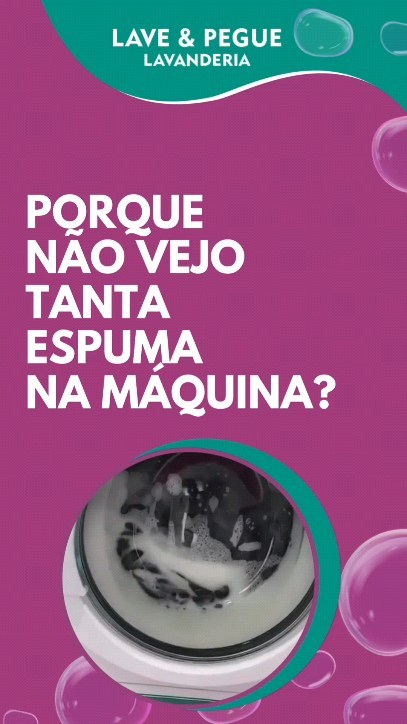 Porque não vejo tanta espuma na máquina?
#uselavepegue #lavepegue #lavepeguelavanderia #lavanderia #lavanderiaautoservic