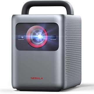 Amazon.com: NEBULA Cosmos 4K SE Smart Projector, 4K High-Brightness Projector with Dolby Vision, 200" Huge Screen, 1,800 ANSI Lumens Brightness, HybridBeam, Enhanced Image Quality, Google TV, Portable with Handle : Electronics thumbnail