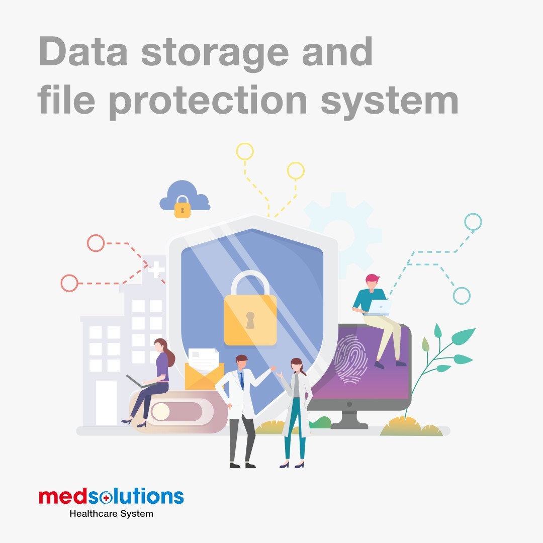 Medical records are safe with Medsolutions with the safe-keeping of confidential patient records. Data Security is a cen