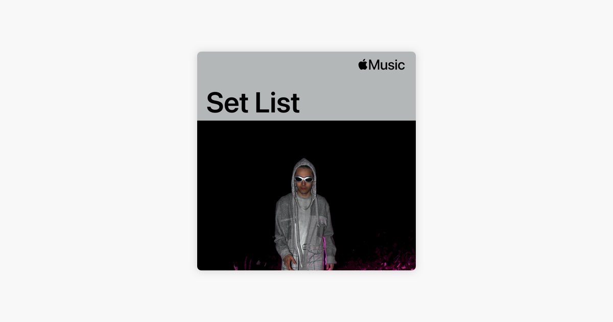 "TRANCE" Set List on Apple Music thumbnail