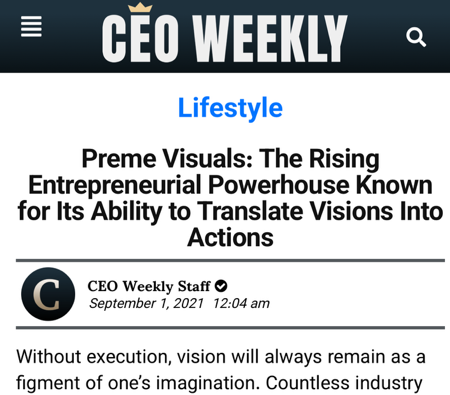 CEO Weekly #1 (2021) thumbnail