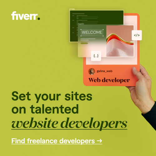 Fiverr - Website development servicers thumbnail