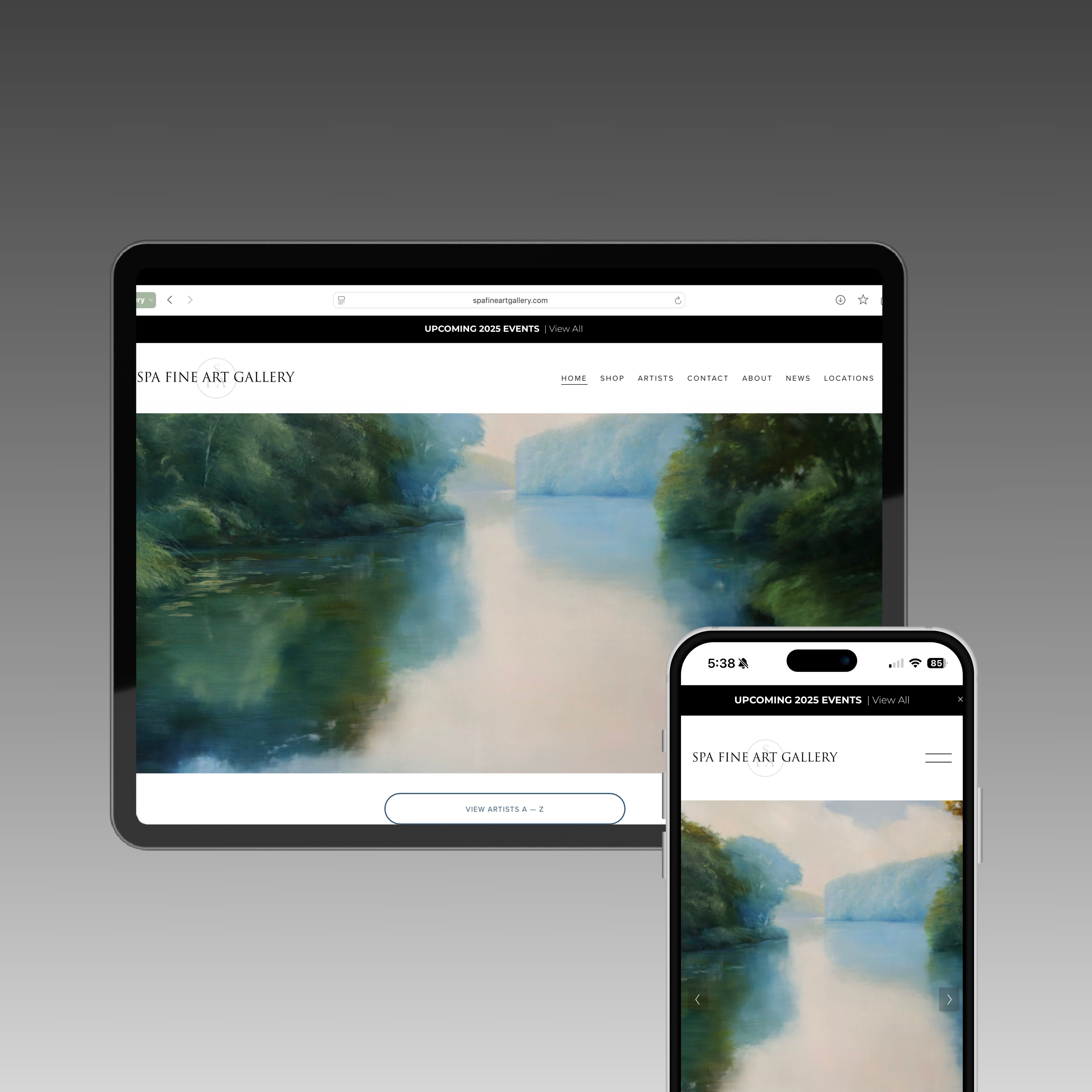 SFA Website thumbnail