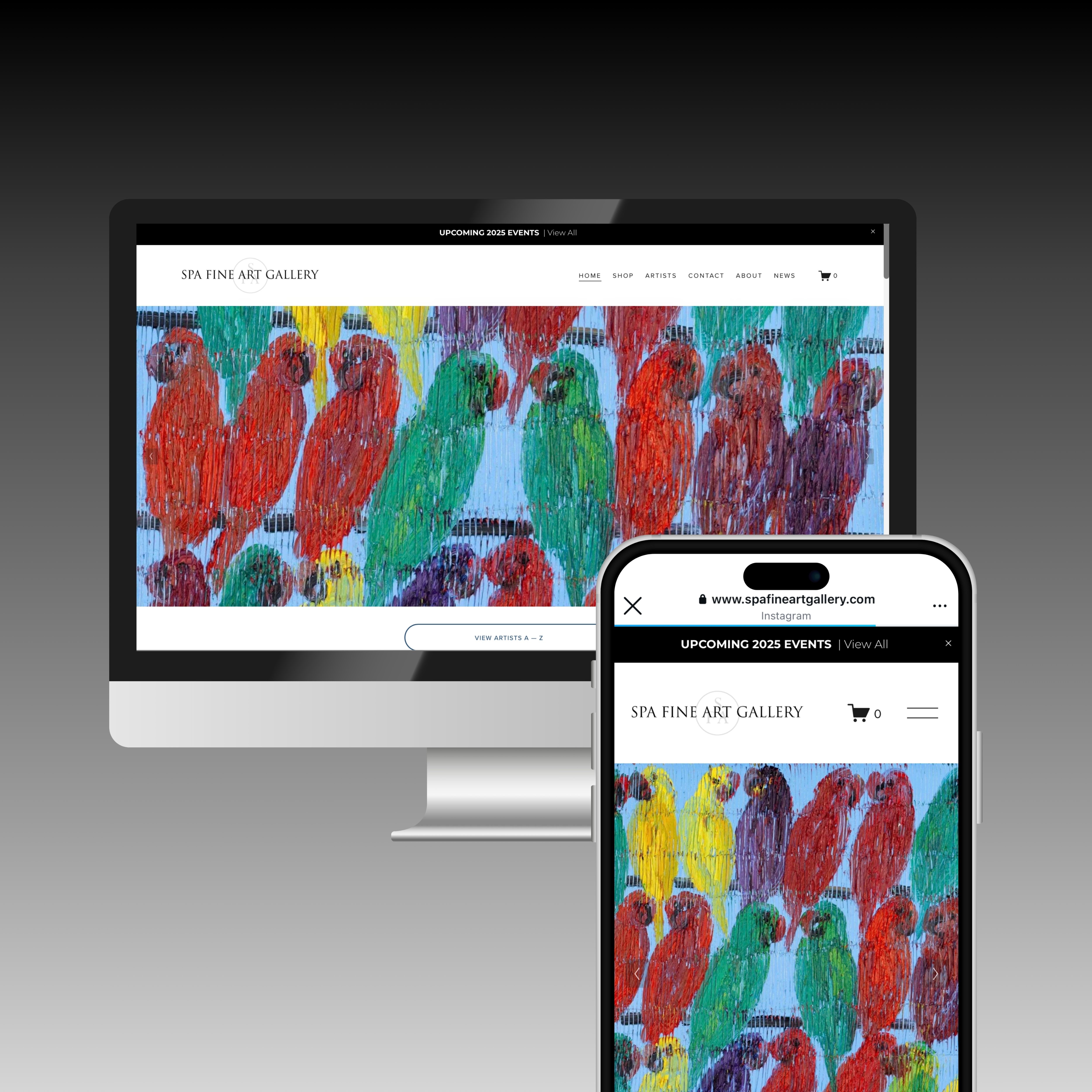 SFA Website thumbnail