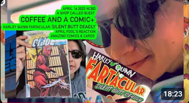 Harley Quinn Fartacular Reaction w/ Coffee and a Comic thumbnail