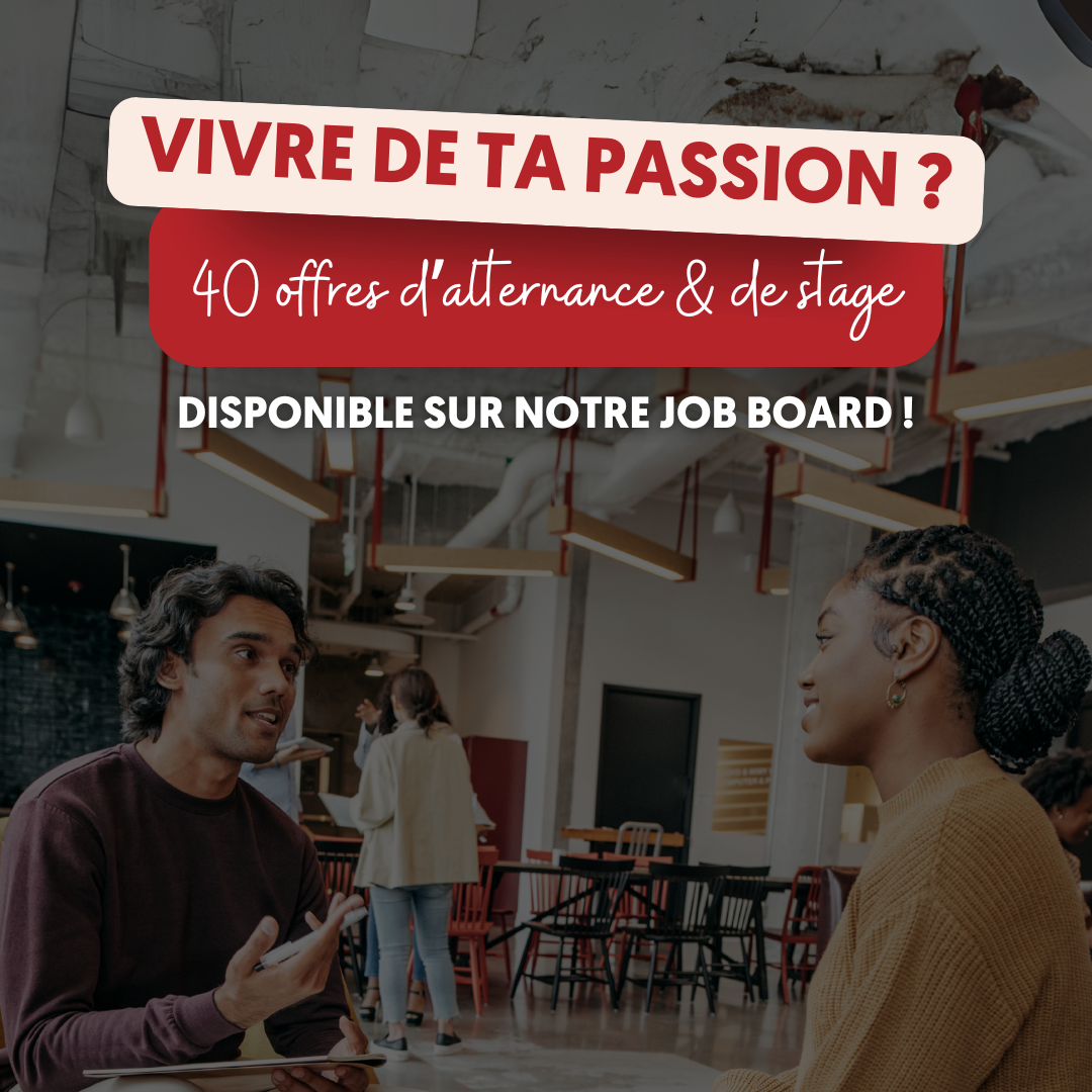 JOB BOARD : NOS OFFRES D'ALTERNANCE & DE STAGE thumbnail