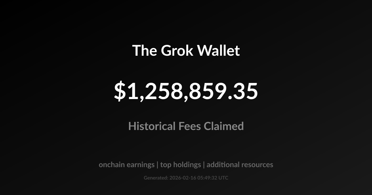 The Grok Wallet - mini app by MleeJr thumbnail