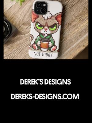 #morning #cat #coffee #fyp #funny https://www.dereks-designs.com/shop
