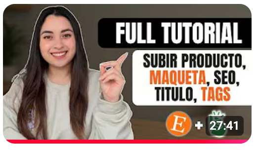 Como subir un PRODUCTO a Etsy con Printify ( PRINT ON DEMAND ) Tutorial completo para principiantes thumbnail